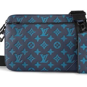 MONOGRAM ECLIPSE BLUE MESSENGER