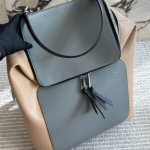 SIENNA LEATHER BACKPACK BEIGE