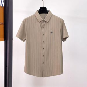 EA STRIPER SILK SHIRT