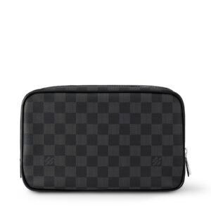 NOIR GM DAMIER POUCH