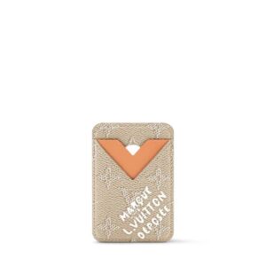 SIGNATURE V SLOT CARD HOLDER-BEIGE