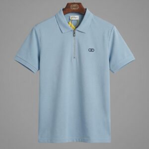 NOBLE LINE ZIP POLO