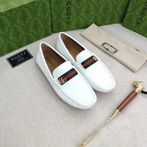 GG WHITE LOAFER