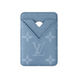 SKY MONOGRAM CARD HOLDER