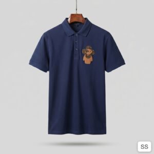 2XL-44 MONOGRAM TEDDY POLO