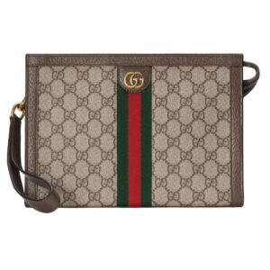 REGALIA STRIPE CLUTCH