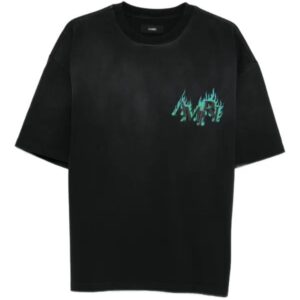 GREEN FIRE DROP CREWNECK