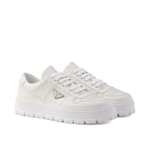 PR IVORY LEATHER SNEAKERS