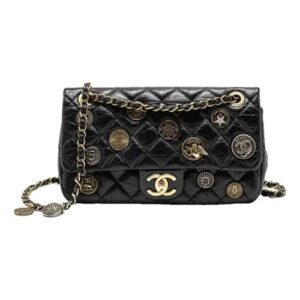 COIN DETAIL LUXE HANDBAG