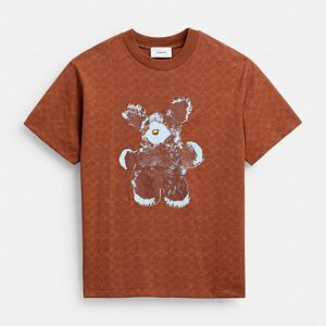 BROWN TED T-SHIRT