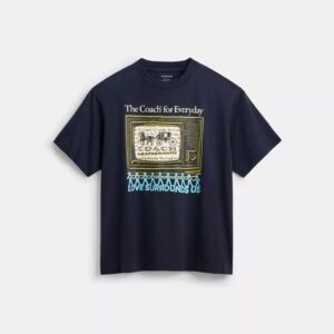 OLD TV CARRIAGE T-SHIRT