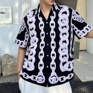 CHAIN PRINT SHIRT