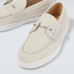 CHAMBELIBOAT SUEDE LOAFERS