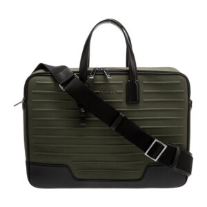 NEVER STILL GREEN LAPTOPBAG