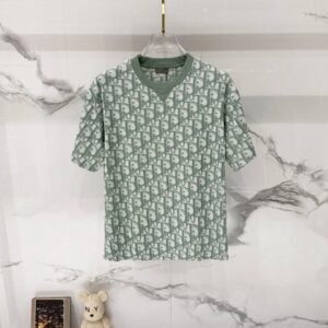 FULL PRINT CREW KNIT