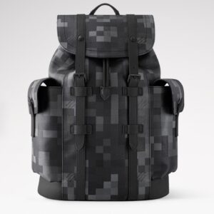 MONOGRAM CHECK BAGPACK