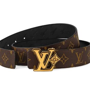 BROWN GOLD REVERSIBLE BELT