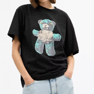 CC TEDDY PRINT CREWNECK