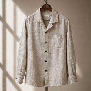 BRUN SPREAD COLLAR SHIRT