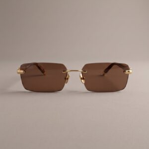 TORTOISE ROYALE RIMLESS