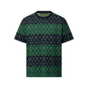 GREEN MONOGRAM KNIT