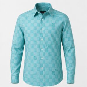 AQUA GRID SHIRT