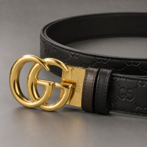 LUXURY INTERLOCKING-G STATEMENT BELT