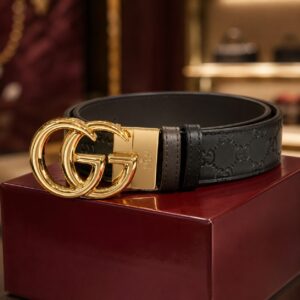 LUXURY INTERLOCKING-G STATEMENT BELT