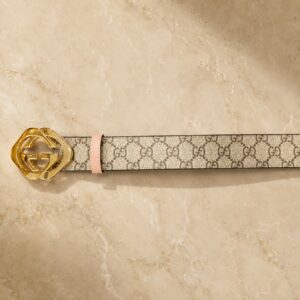 ROSE GOLD ICONIC MONOGRAM BELT
