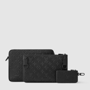 TRIPLE NOIR POUCH