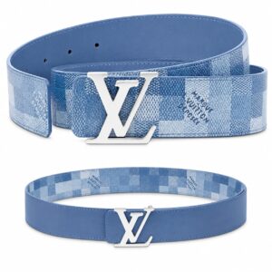 BLUE MONOGRAM BELT