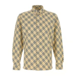 BEIGE CHECK SHIRT